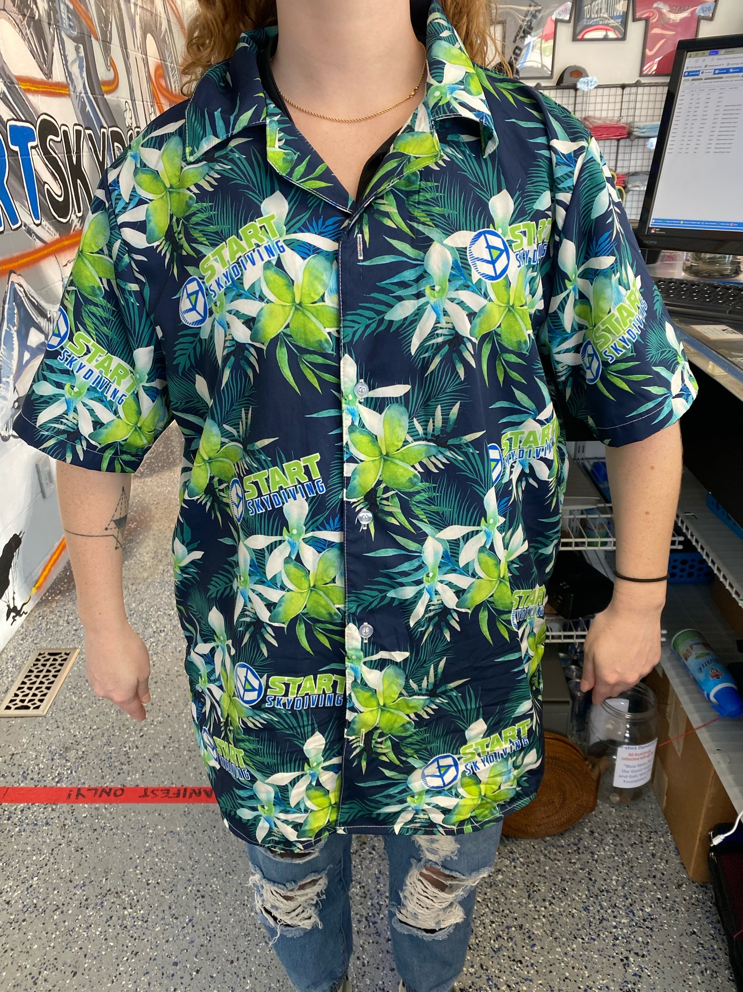 Hawaiian Button Down Shirt