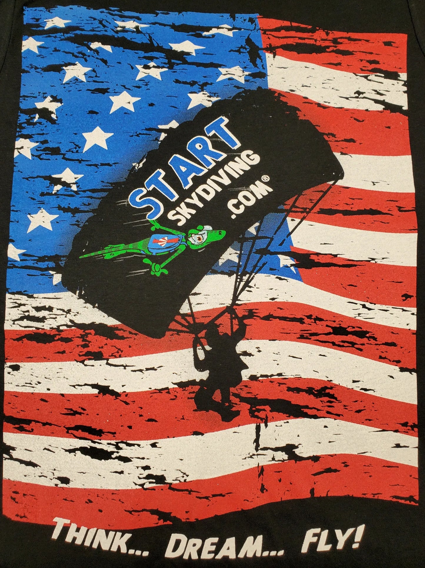 American Flag T-Shirt (Distressed)